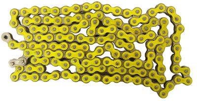 ketting 420, 140 schakels  DMP Geel